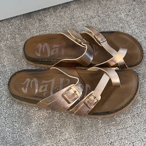 Rose Gold sandals